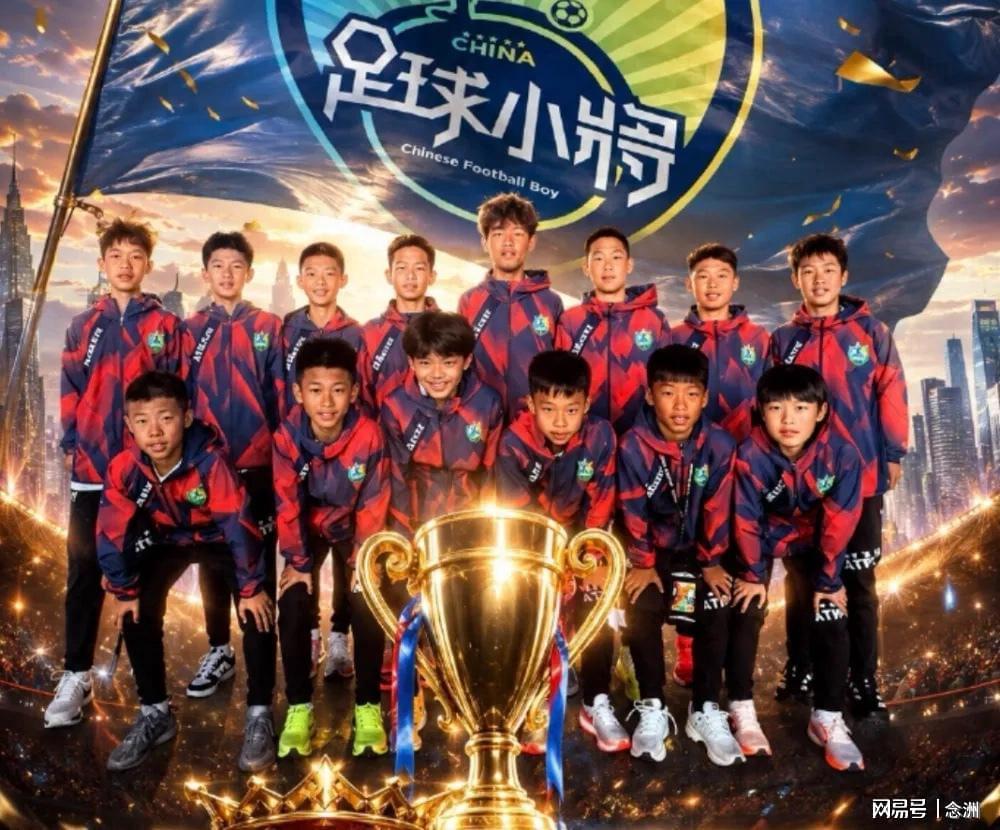 app下载-中国足球小将夺冠登热搜第一！全网膜拜董路 14名小球员高举奖杯